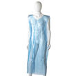 Disposable Polyethylene Sleeveless Aprons Blue, 800mm x 1400mm x 30mu, 100 Aprons Box